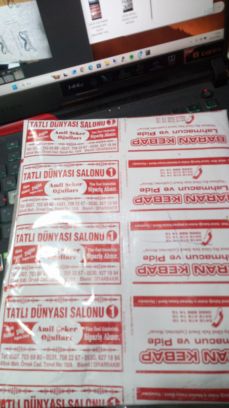 Tatlı Dünyası Salonu 1 - Baran Kebap